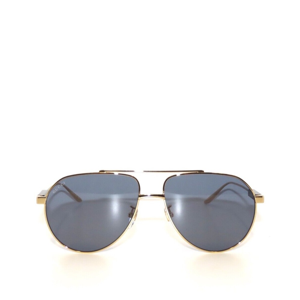 Gucci GG1311S 003 61 XL Gold Blue Sunglasses 1311 - Picture 2 of 5